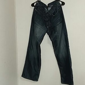 Price ⬇!Mens Helix Loose Straight Jeans 34W 30L